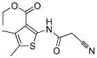 ETHYL 2-[(CYANOACETYL)AMINO]-4,5-DIMETHYLTHIOPHENE-3-CARBOXYLATE CAS#: 405924-25-6