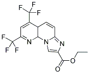 ETHYL 2,4-BIS(TRIFLUOROMETHYL)IMIDAZO[1,2-A][1,8]NAPHTHYRIDINE-8-CARBOXYLATE CAS#: 439094-91-4