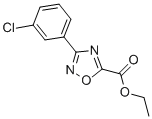 ETHYL 3-(3-CHLOROPHENYL)-1,2,4-OXADIAZOLE-5-CARBOXYLATE CAS#: 478030-49-8