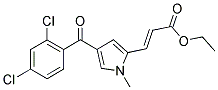 ETHYL 3-[4-(2,4-DICHLOROBENZOYL)-1-METHYL-1H-PYRROL-2-YL]ACRYLATE CAS#: 400077-69-2