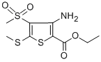 ETHYL 3-AMINO-4-(METHYLSULFONYL)-5-(METHYLTHIO)THIOPHENE-2-CARBOXYLATE CAS#: 519056-53-2