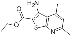 ETHYL 3-AMINO-4,6-DIMETHYLTHIENO[2,3-B]PYRIDINE-2-CARBOXYLATE CAS#: 52505-56-3