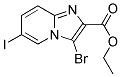 ETHYL 3-BROMO-6-IODOIMIDAZO[1,2-A]PYRIDINE-2-CARBOXYLATE CAS#: 478040-70-9