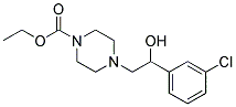 ETHYL 4-[2-(3-CHLOROPHENYL)-2-HYDROXYETHYL]TETRAHYDRO-1(2H)-PYRAZINECARBOXYLATE CAS#: 486439-08-1