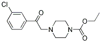 ETHYL 4-[2-(3-CHLOROPHENYL)-2-OXOETHYL]TETRAHYDRO-1(2H)-PYRAZINECARBOXYLATE CAS#: 486439-06-9