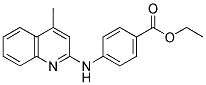 ETHYL 4-[(4-METHYL-2-QUINOLINYL)AMINO]BENZENECARBOXYLATE CAS#: 54012-86-1