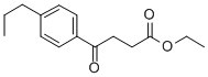 ETHYL 4-(4-N-PROPYLPHENYL)-4-OXOBUTYRATE CAS#: 57821-80-4