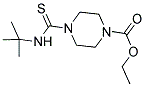 ETHYL 4-(((TERT-BUTYL)AMINO)THIOXOMETHYL)PIPERAZINECARBOXYLATE CAS#: 497060-82-9