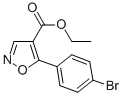 ETHYL-5-(4-BROMOPHENYL)-ISOXAZOLE-4-CARBOXYLATE CAS#: 430534-62-6