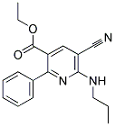 ETHYL 5-CYANO-2-PHENYL-6-(PROPYLAMINO)NICOTINATE CAS#: 477865-83-1