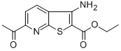 ETHYL 6-ACETYL-3-AMINOTHIENO[2,3-B]PYRIDINE-2-CARBOXYLATE CAS#: 499771-18-5