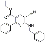 ETHYL 6-(BENZYLAMINO)-5-CYANO-2-PHENYLNICOTINATE CAS#: 477866-05-0