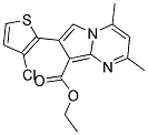 ETHYL 7-(3-CHLORO-2-THIENYL)-2,4-DIMETHYLPYRROLO[1,2-A]PYRIMIDINE-8-CARBOXYLATE CAS#: 477859-11-3