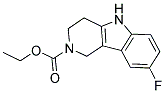 ETHYL 8-FLUORO-1,3,4,5-TETRAHYDRO-2H-PYRIDO[4,3-B]INDOLE-2-CARBOXYLATE CAS#: 58038-66-7