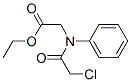 ETHYL [(CHLOROACETYL)(PHENYL)AMINO]ACETATE CAS#: 51114-26-2
