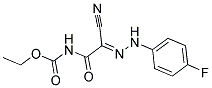 ETHYL N-(2-CYANO-2-[2-(4-FLUOROPHENYL)HYDRAZONO]ACETYL)CARBAMATE CAS#: 52262-78-9