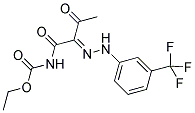 ETHYL N-(3-OXO-2-(2-[3-(TRIFLUOROMETHYL)PHENYL]HYDRAZONO)BUTANOYL)CARBAMATE CAS#: 477854-35-6