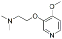 Ethanamine, 2-[(4-methoxy-3-pyridinyl)oxy]-N,N-dimethyl- (9CI) CAS#: 497948-89-7
