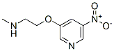 Ethanamine, N-methyl-2-[(5-nitro-3-pyridinyl)oxy]- (9CI) CAS#: 497949-10-7