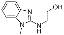 Ethanol, 2-[(1-methyl-1H-benzimidazol-2-yl)amino]- (9CI) CAS#: 57262-39-2