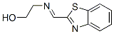 Ethanol, 2-[(2-benzothiazolylmethylene)amino]- (9CI) CAS#: 57438-12-7