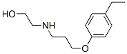 Ethanol, 2-[[3-(4-ethylphenoxy)propyl]amino]- (9CI) CAS#: 418776-67-7
