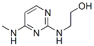 Ethanol, 2-[[4-(methylamino)-2-pyrimidinyl]amino]- (9CI) CAS#: 476340-29-1