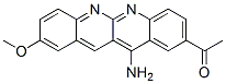 Ethanone, 1-(12-amino-9-methoxydibenzo[b,g][1,8]naphthyridin-2-yl)- (9CI) CAS#: 485337-89-1