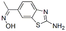 Ethanone, 1-(2-amino-6-benzothiazolyl)-, oxime (9CI) CAS#: 50851-05-3