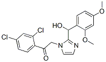 Ethanone,  1-(2,4-dichlorophenyl)-2-[2-[(2,4-dimethoxyphenyl)hydroxymethyl]-1H-imidazol-1-yl]- CAS#: 445393-98-6