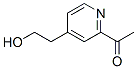 Ethanone, 1-[4-(2-hydroxyethyl)-2-pyridinyl]- (9CI) CAS#: 502509-14-0