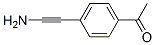 Ethanone, 1-[4-(aminoethynyl)phenyl]- (9CI) CAS#: 474661-38-6