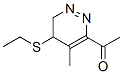 Ethanone, 1-[5-(ethylthio)-5,6-dihydro-4-methyl-3-pyridazinyl]- (9CI) CAS#: 505060-87-7
