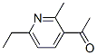 Ethanone, 1-(6-ethyl-2-methyl-3-pyridinyl)- (9CI) CAS#: 56059-77-9