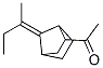 Ethanone, 1-[7-(1-methylpropylidene)bicyclo[2.2.1]hept-2-yl]- (9CI) CAS#: 537676-53-2
