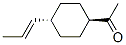 Ethanone, 1-[trans-4-(1E)-1-propenylcyclohexyl]- (9CI) CAS#: 494840-36-7
