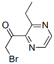 Ethanone, 2-bromo-1-(3-ethylpyrazinyl)- (9CI) CAS#: 594813-45-3