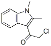 Ethanone, 2-chloro-1-(1,2-dimethyl-1H-indol-3-yl)- (9CI) CAS#: 489425-25-4