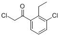 Ethanone, 2-chloro-1-(3-chloro-2-ethylphenyl)- (9CI) CAS#: 461435-89-2