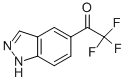 Ethanone, 2,2,2-trifluoro-1-(1H-indazol-5-yl)- (9CI) CAS#: 403660-48-0