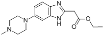 Ethyl 2-[5-(4-methylpiperazinyl)benzimidazol-2-yl]acetate CAS#: 402948-37-2