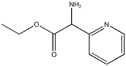 Ethyl 2-aMino-2-(2-pyridinyl)acetate CAS#: 55243-15-7