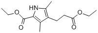 Ethyl 2,4-dimethyl-5-(ethoxycarbonyl)-3-pyrrolepropionate CAS#: 54278-10-3