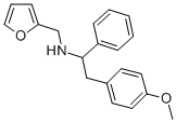 FURAN-2-YLMETHYL-[2-(4-METHOXY-PHENYL)-1-PHENYL-ETHYL]-AMINE CAS#: 436087-18-2