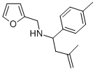 FURAN-2-YLMETHYL-(3-METHYL-1-P-TOLYL-BUT-3-ENYL)-AMINE CAS#: 436087-19-3