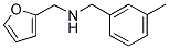 FURAN-2-YLMETHYL-(3-METHYL-BENZYL)-AMINE CAS#: 510723-74-7