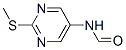 Formamide, N-[2-(methylthio)-5-pyrimidinyl]- (9CI) CAS#: 56621-83-1