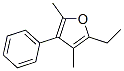 Furan, 2-ethyl-3,5-dimethyl-4-phenyl- (9CI) CAS#: 595598-44-0