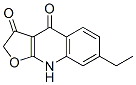 Furo[2,3-b]quinoline-3,4(2H,9H)-dione, 7-ethyl- (9CI) CAS#: 474763-84-3