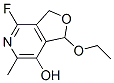 Furo[3,4-c]pyridin-7-ol, 1-ethoxy-4-fluoro-1,3-dihydro-6-methyl- (9CI) CAS#: 50441-59-3
